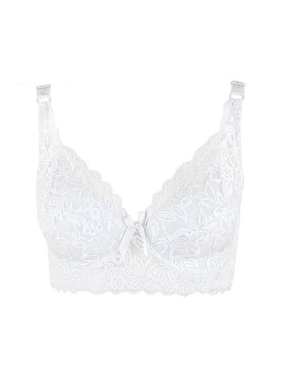 Plus size Embroidery Bra