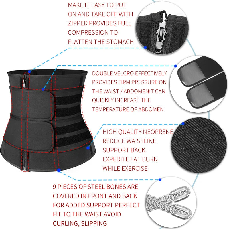 Hot Neoprene Slimming Waist Trainer