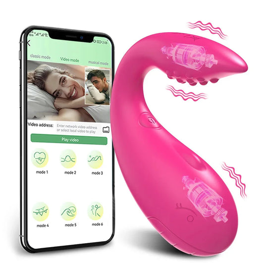 Bluetooth Vibrator with APP Remote Control