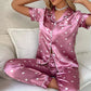 Casual Satin Pajamas