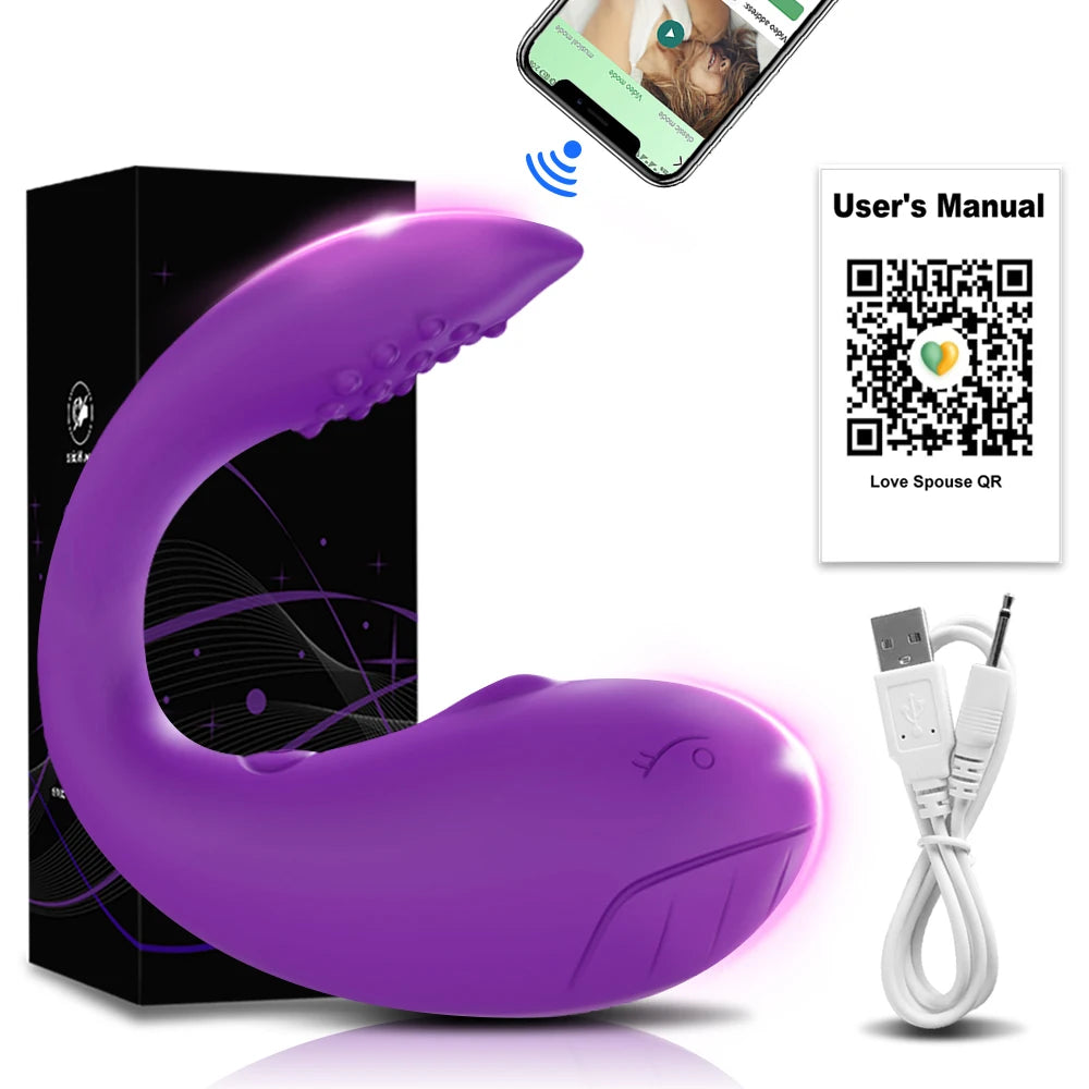 Bluetooth Vibrator with APP Remote Control