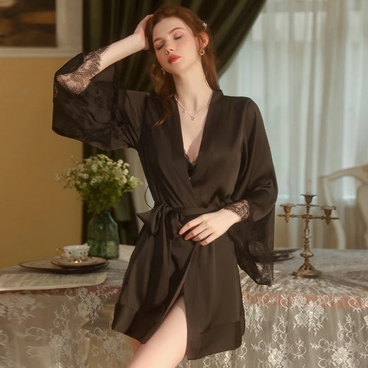 Sexy Satin Robe