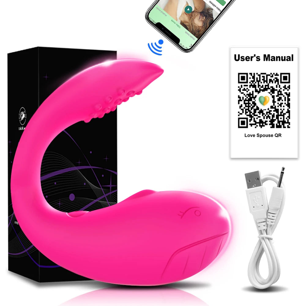 Bluetooth Vibrator with APP Remote Control