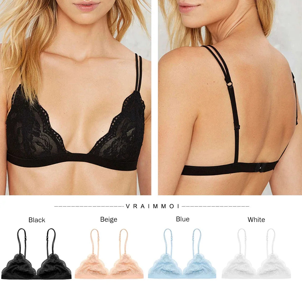 Sexy Lace Thin Triangle Bra