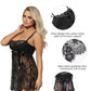 Eyelash Lace Mesh Sleepwear