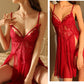 Alluring Lace Mesh Nightdress