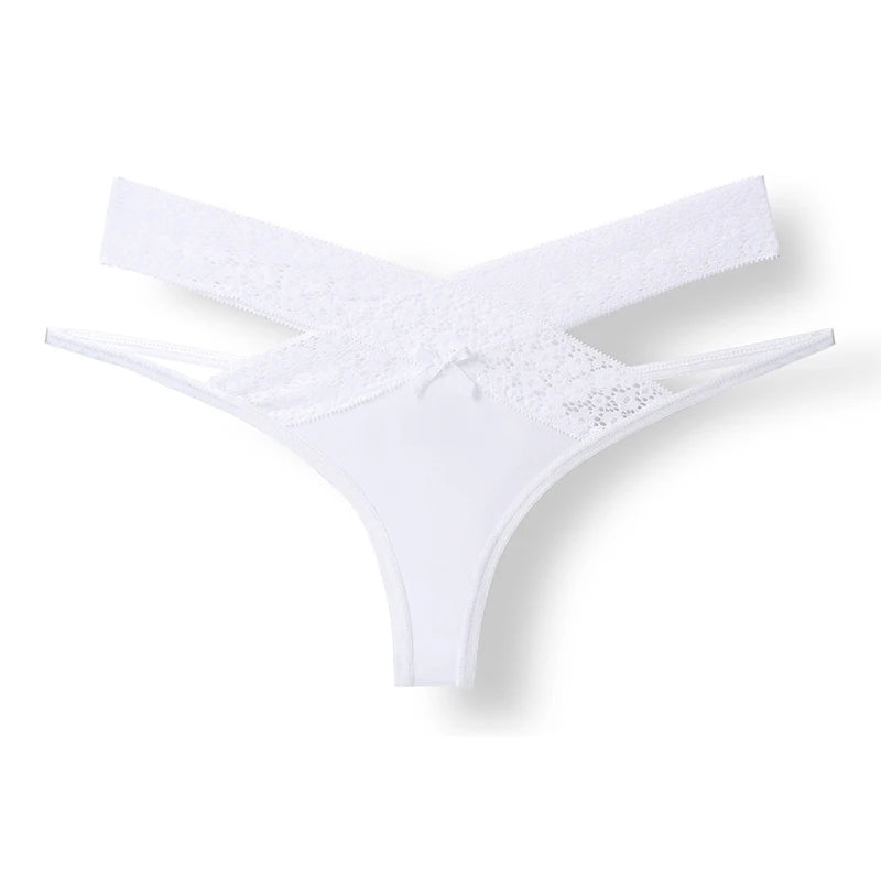 Breathable Cross Hollow Seamless Panties