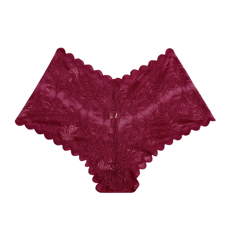 Lace Low Rise Hollow Out Underwear