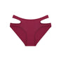 Cross Design Solid Color Panties