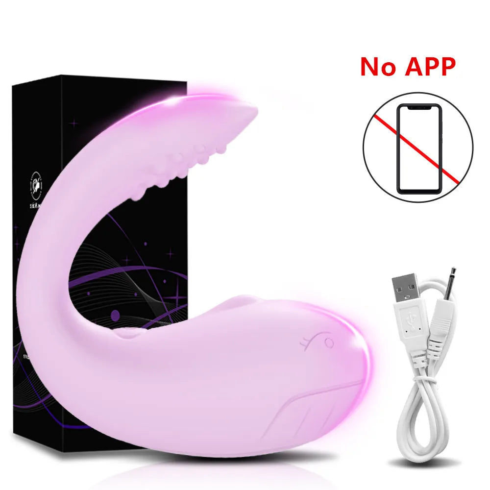 Bluetooth Vibrator with APP Remote Control