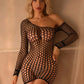 Sexy Babydoll Fishnet Dress