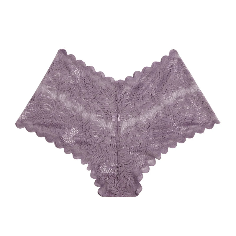 Lace Low Rise Hollow Out Underwear