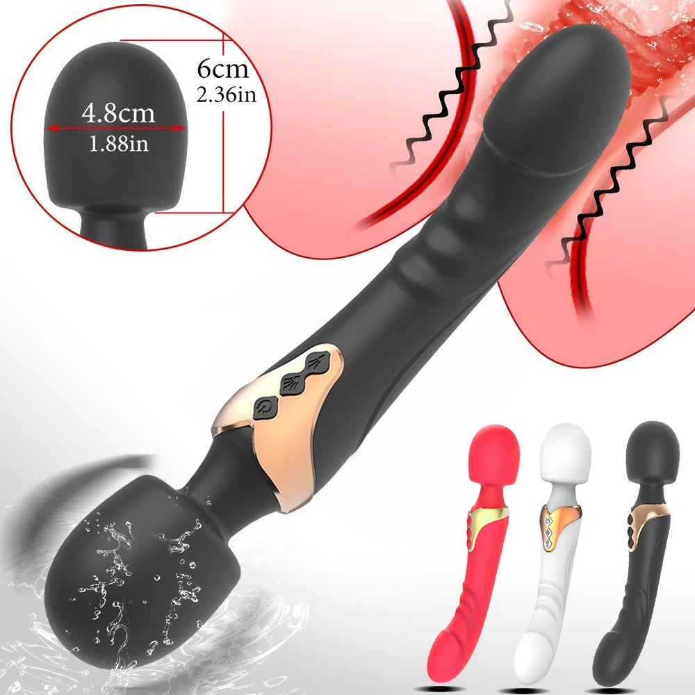 AV Vibrator Realistic Dildo