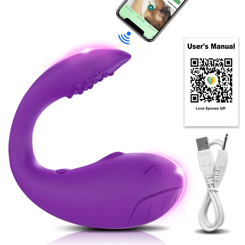 Bluetooth Vibrator with APP Remote Control