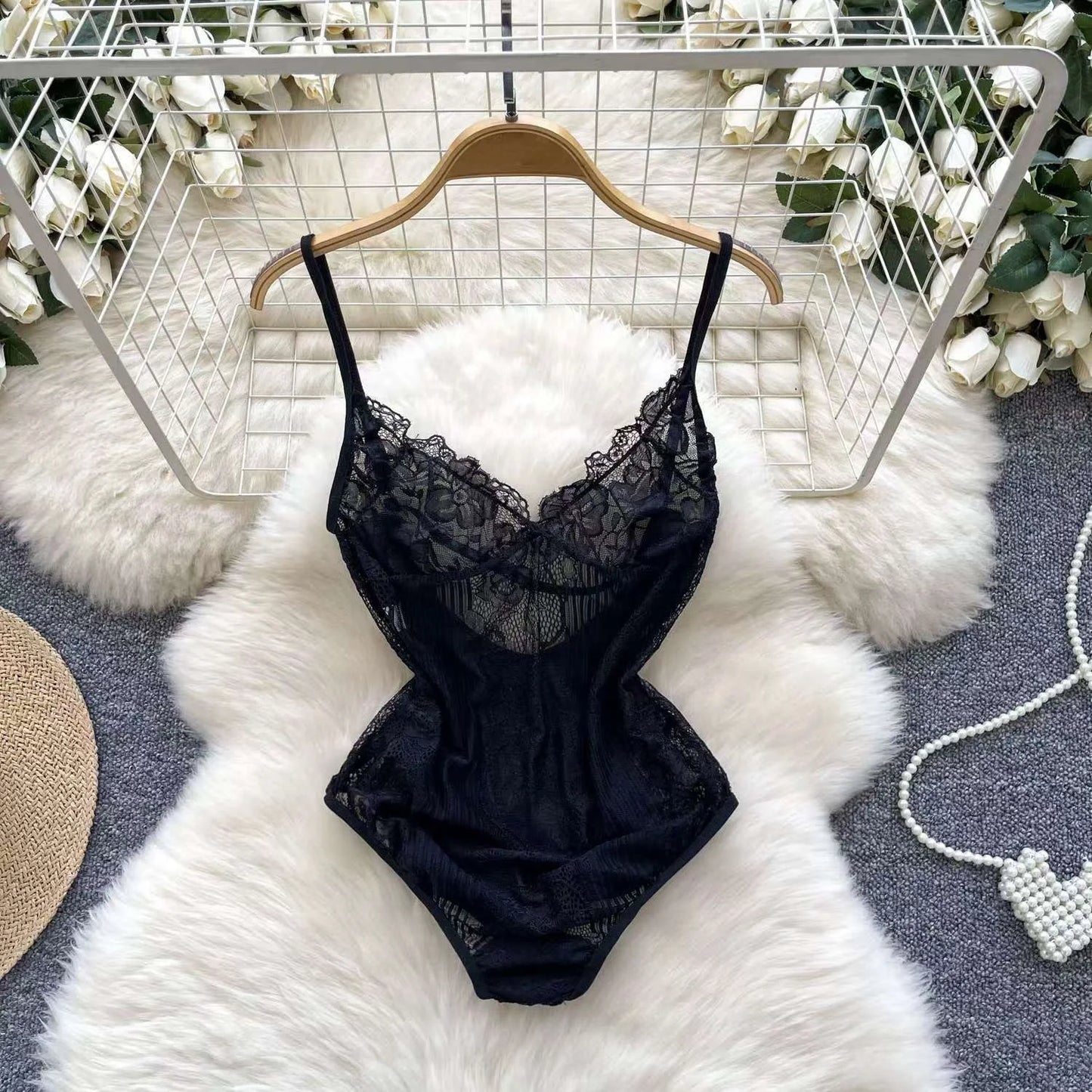 One Piece Sexy Lace Bodysuit