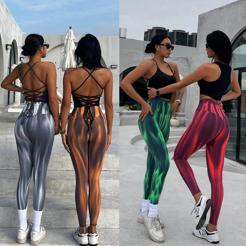 Casual High Waist Fitness Leggings